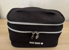 MARY QUANT 化粧ポーチ 黒 バニティ