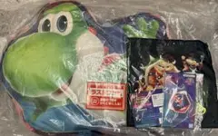 一番くじ　マリオ ラストワン賞 ヨッシー ビッグサイズクッション