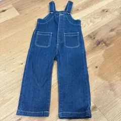 petit main デニムオーバーオール　100