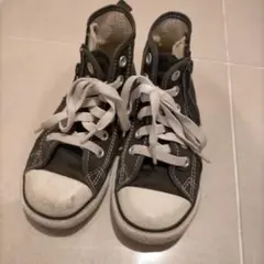 CONVERSE ALL STAR 黒 ハイカット スニーカー 18センチ