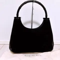 《格安》GUCCI(グッチ)ハンドバッグ スエード バンブー