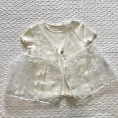 ママラク　レイヤード　Tシャツ　95