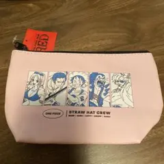 【未使用】 ONE PIECE ワンピース フィルムレッド ポーチ 麦わらの一味のサムネイル