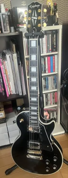 Epiphone レスポールカスタム　エボニー指板
