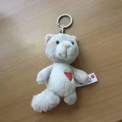 u*e様 NICI キーホルダー 猫 ぬいぐるみ