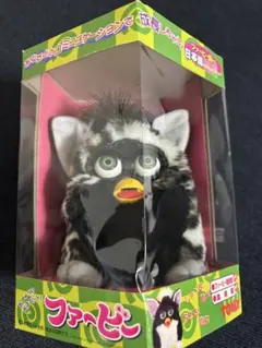 ファービー 黒と白のストライプ（ヒョウ柄） ファービー 黒と白のストライプ（ヒョウ柄） - メルカリ