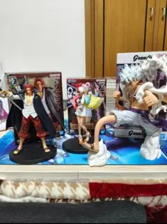 ワンピース フィギュアセット シャンクス、ウタ、ニカ