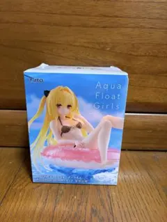 ToLOVEるダークネス Aqua Flat Girls フィギュア 金色の闇