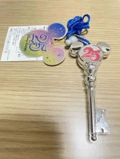 ディズニー ミッキーマウス 25周年記念キー
