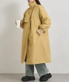 CIAOPANICTYPY2WAYスタンドカラーボリュームスリーブロングコート