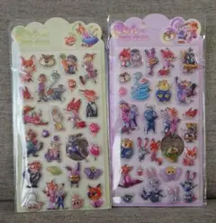 人気上昇中！！きゅんポップシール ズートピア (2が映画公開中) 2枚セット♡