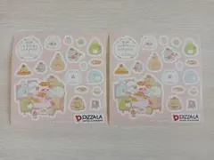 すみっコぐらし ピザーラ コラボシール 2枚セットのサムネイル