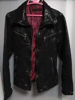 ジャケット・アウター Fuga single leather jacket black FUGA（ライダースジャケット）のフリマアイテム一覧