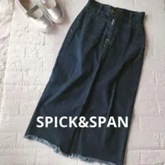 【スピック&スパン】【spick&SPAN】デニム スカート　サムスィングコラボ