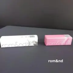 rom&nd アイブロウミニマスカラ03&ミニグロスNO3 Set　特別限定