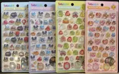 正規品 たまごっち ボンボンドロップ シール 4枚セット コンプリート まめっち