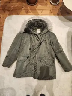 ALPHA N-3B パーカー Mサイズ オリーブドラブ　アメリカ製