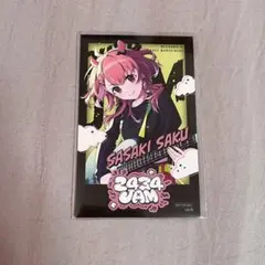 にじさんじ JAM まねきねこ 笹木咲 特典 カード