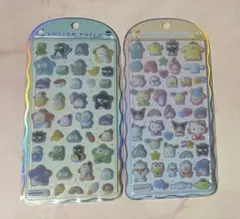 サンリオ コットンパフィーシール　2点セット