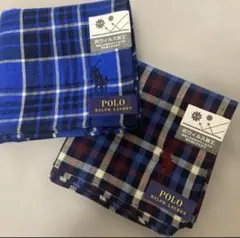 ♦︎ラルフローレン ハンカチ 2枚セット　❤︎日本製