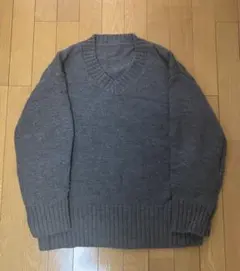 ニットセーター2点とデニムショートパンツセット