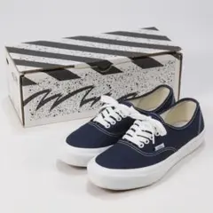 美品 VANS VAULT OG AUTHENTIC LX 26cm ネイビーのサムネイル