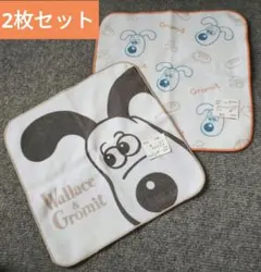 【新品未使用】⭐︎超レア物⭐︎2005年当時物⭐︎ウォレスとグルミット　フェイスタオル 新品未使用】⭐︎超レア物⭐︎2005年当時物⭐︎ウォレスとグルミット