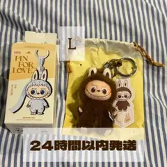 ミニラブブ pin for love Labubu イニシャル ラブブ L