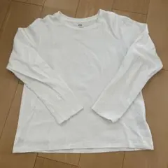 UNIQLO 長袖Tシャツ L ホワイト