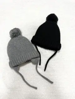 ZARAキッズ　ニット帽2点セット