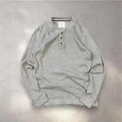 archive OLD UNIQLO サーマル ヘンリーネック ロンT ワッフル