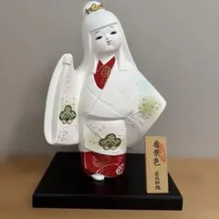 白水八郎「菊慈童」 博多人形 能人形 福岡県無形文化財技術保持 - メルカリ