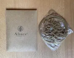 【新品未開封】アルザス　メタルオーナメント　2枚