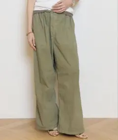 26SSミューズHERILLヘリルHBT linen カーゴパンツ38カーキ - メルカリ