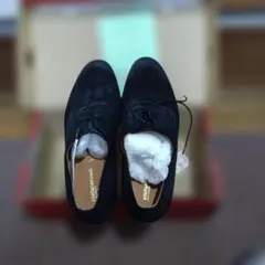 ブラック　スエード ドレスシューズ