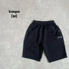 a1379＊kaepa レディースハーフパンツ　黒【M】部屋着　スポーティのサムネイル