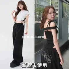 ダーリッチ darich フロントオープンオフショルカットボディスーツ BLKのサムネイル