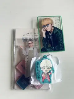 WEST.神山智洋 アクスタとラバーキーホルダーとクリアカードセット