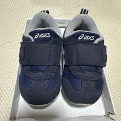 asics ベビーシューズ ネイビー