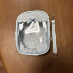 サンリオ　シナモロール　シナモン　ぬいぐるみポーチ　ぬいポーチ　推しぬい