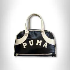 PUMA 90s レザー ハンド ボストンバッグ y2k 平成 テックのサムネイル