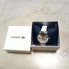 LACOSTE ラコステ 腕時計 レザーストラップ