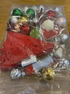 クリスマスオーナメント ボール デコレーションセット ツリーのサムネイル
