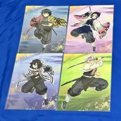 鬼滅の刃　ワールドツアー　絆の奇跡そして柱稽古へ　A4クリアファイル　4枚セット