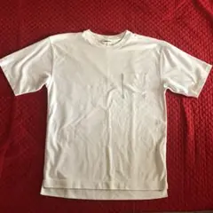 monkey time ホワイト Tシャツ ポケット付き　Lサイズ