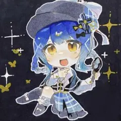 イラスト 手描き アナログ 魔法少女ノ魔女裁判 橘 シェリーまのさば