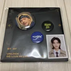 Stray Kids スキズ　ヒョンジン　オンコン　缶バッチ 缶バッジ　証明写真