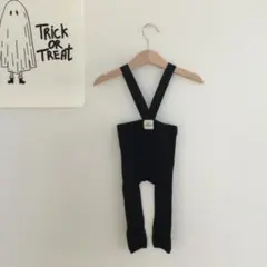 新品　リブレギンス　シルエット◎ ストレッチ　サスペンダー　ベビー