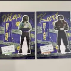マックス ミルキーサブウェイ アクスタ レトロ風キーホルダー フォトグレイ 劇場 劇場限定 映画 ミルキーサブウェイ マックス アクスタ レトロ風