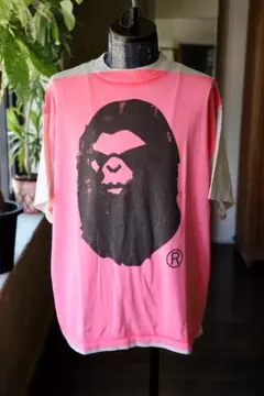 ©SAINT M×××××× HANDPRINT BAPE_SS TEE XLのサムネイル
